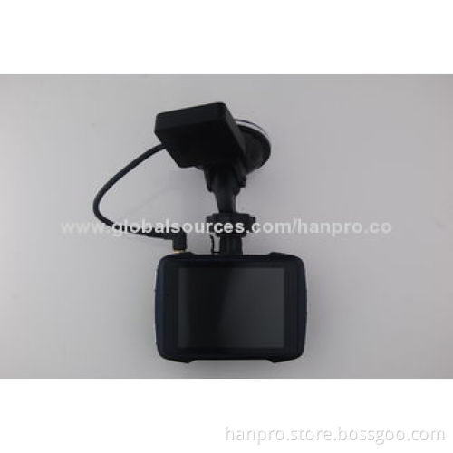 Car Black Box with 3.0-inch Screen Display, GPS Tracking and LoggingNew